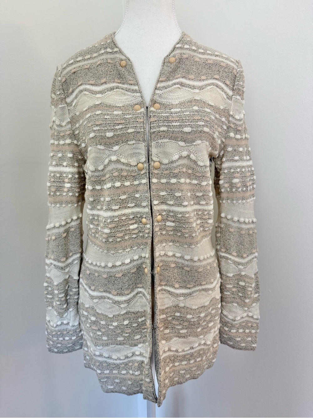 Vintage St. John Wool Blend Cardigan Size Small
